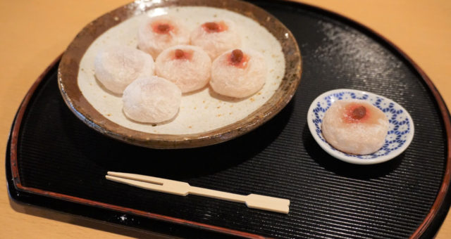 鬼太郎茶屋の目玉餅